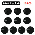 T6-8  Black-B  10PCS