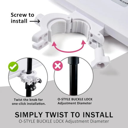 Eyelash Tray Holder Adjustable Plastic Essential Organizer Stand for Lashes Extensions Tools Makeup Organizer Lash Accessories