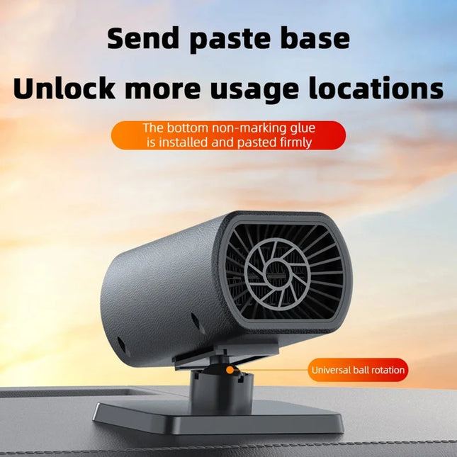 Car Heater Winter Fast Heating 12V Electric Heated Fan Windshield Defrosting Defogging Heating For Car Travel Camper 2026