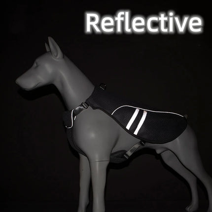Dog Cooling Harness Clothes Summer Outdoors Breathable Pet Vest Reflective Rapid Cooling Jacket For Small Large Dog Accessories