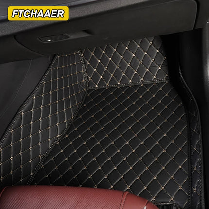Custom Car Floor Mats For VW Polo Polo-Plus Polo-GTI Auto Carpets Foot Coche Accessorie