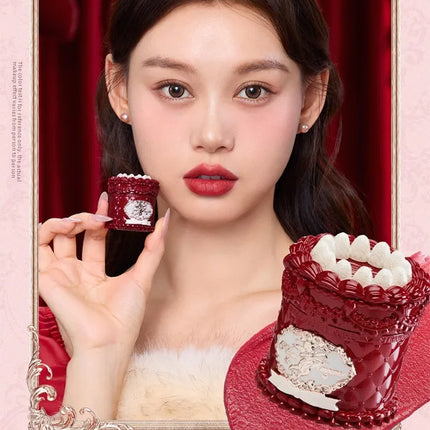 Flower Knows Strawberry Cupid Cake Lip Mud Mist Matte Velvet Lip Cream Lip Makeup 5ml