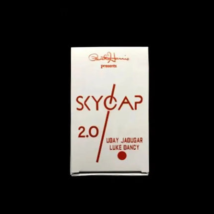 Skycap 2.0 by LUKE DANCY Magic Tricks Bottle Cap Penetration Close Up Illusions Gimmicks Props