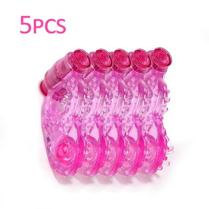 Vibrating Clitoral Stimulator Strong Penis Erect Cock Ring Cage Erection Enhance Sex Ability Product Sex Toys For Men Couple