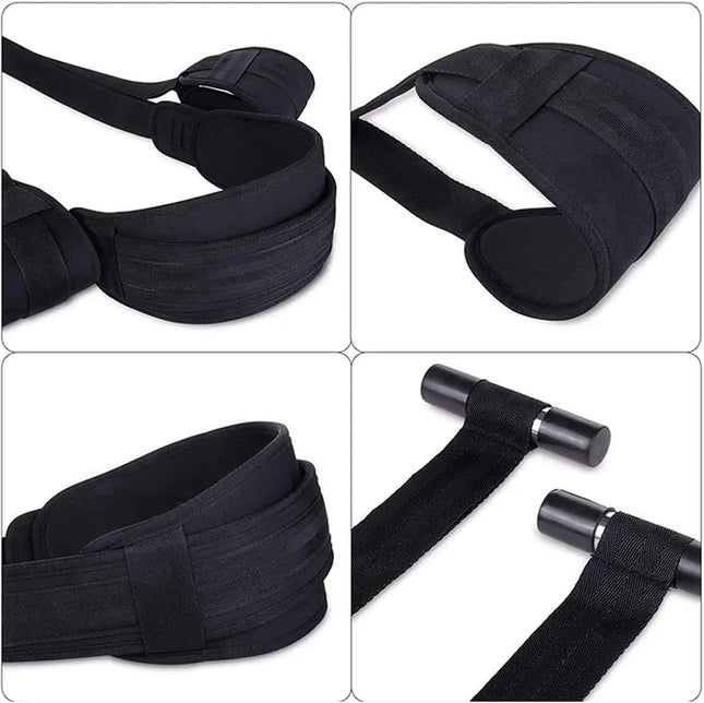 Sex Swing Adult Sex Toys Ceiling & Door Sex Swings BDSM Toy Set with Widened Thick Cushion Heavy Duty Hardware Buckle Adjustable Nylon Strap Comfortable Swing Sex Sling Hold up 400 lbs