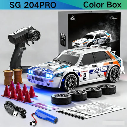 Exclusive Sale on the Entire Network SG204PRO1/24 Remote Control Car 2.4G High-Speed Drift 4WD Remote Control Car GTR Racing Toy