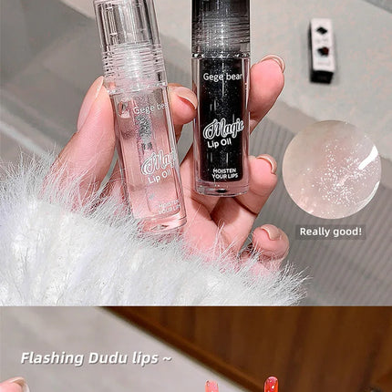 Fruit extract moisturizing lip balm water-shining mirror moisturizing and moisturizing autumn and winter lipstick base lip gloss
