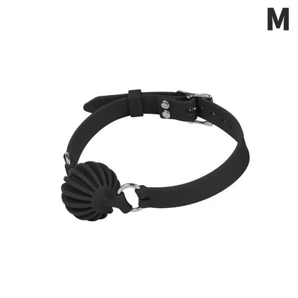 Adult Games Mouth Gag Silicone Ball Oral Fixation Mouth Gags Bondage Restraints Red Black Colors Sex Toys For Couple Ball Gag