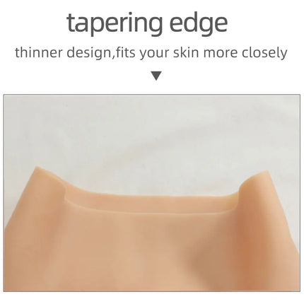 YUERUGOU K-P Men Silicone Fake Vagina Pants Sexy Butt Shemale Cosplay Crossdresser Drag Queen Hip Enhancer Pants 6 Colors