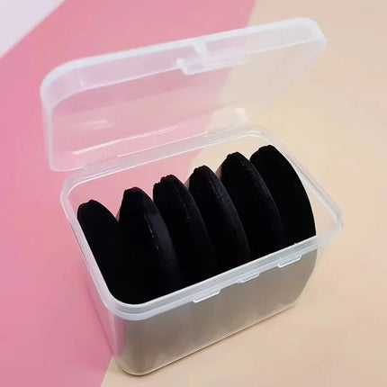 6 Pack Velvet Powder Puffs For Perfect Makeup Finish Soft And Lightweight  Makeup Sponge  powder puffs triangle