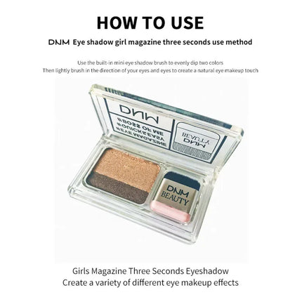 2 Colors Gradient Lazy Eye Shadow Stick Lasting Waterproof Makeup Matte Shimmer Eyeshadow Professional Women Cosmetics Wholesale