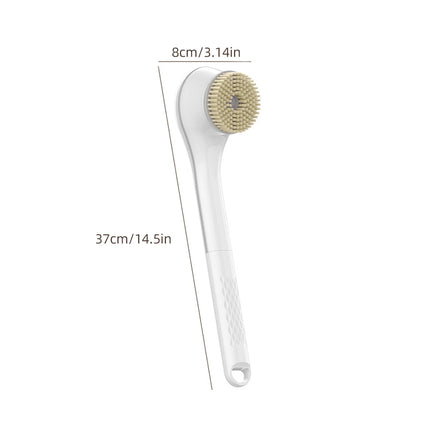 15W Smart Body Brush Electric Body Scrubber 360° Rotating Cordless Exfoliating Bath Brush 3 Gears 6-in-1 Shower Brush Heads