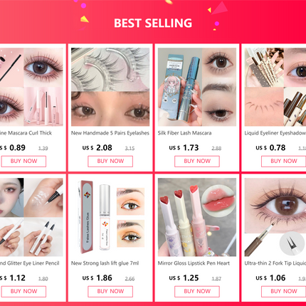 Ultra-fine Mascara Curl Thick Lengthening Eyelash Mascara Waterproof Non-smudge Brown Natural Curling Fine Brush Mascara Makeup
