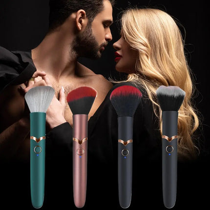 HOT Makeup Brush Electric Multi-Function Soft Fluffy Portable Foundation Brush Vibration Rechargeable Detail Makeup Tool
