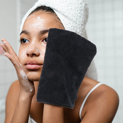 3Pcs Cleansing Gloves for Woman Soft Makeup Remover Gloves Exfoliating Face Washing Mitts Ideal Gift for Daily Shower Routine