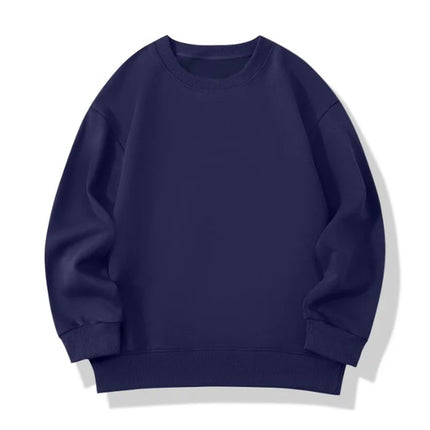 Fashion Girls Boys Sweatshirts Clothing Autumn Solid Color Casual Long Sleeve Pullover Children's Clothes Teen 6 8 10 12 Years