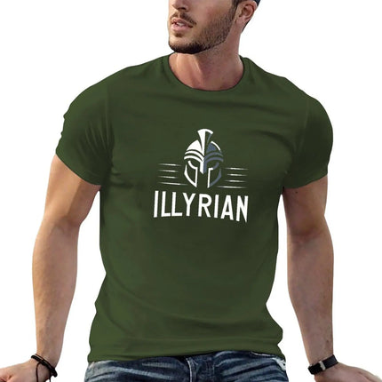 Illyrian Themed Logo III T-Shirt animal print for boys heavyweights big and tall t shirts for men