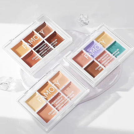 Nine-tone Concealer Spotty Acne Print Dark Eye Circles Tear Gap Brightening Skin Tone Lasts Forever