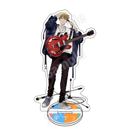 Given Satou Mafuyu Hot BL Anime 15CM Acrylic Stand Keychain Desk Decor Display Figure Cartoon Merch Gift for Friends Fan gift