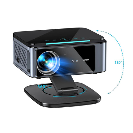 XIWBSY 2026 Laser TOF Focus Projector 45000Lumens Moive Daylight Projector Portable 4K Android 12.0 LED Projector WIFI6/20MS