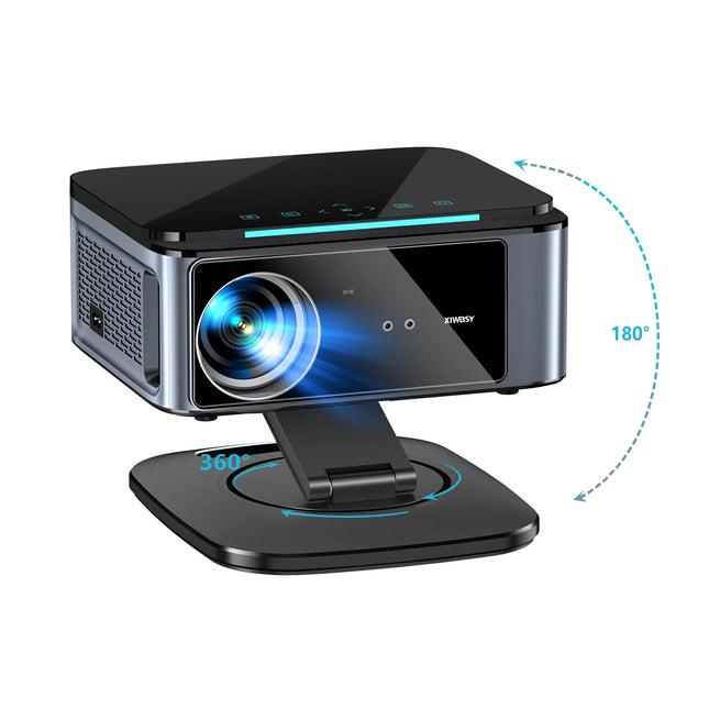 XIWBSY 2026 Laser TOF Focus Projector 45000Lumens Moive Daylight Projector Portable 4K Android 12.0 LED Projector WIFI6/20MS