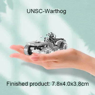 Colorful 3D Metal Puzzle Assault Rifle Guardian Mantis Mecha Model Pelican Assembling Toy Puzzle Box for Adults Jigsaw Puzzle