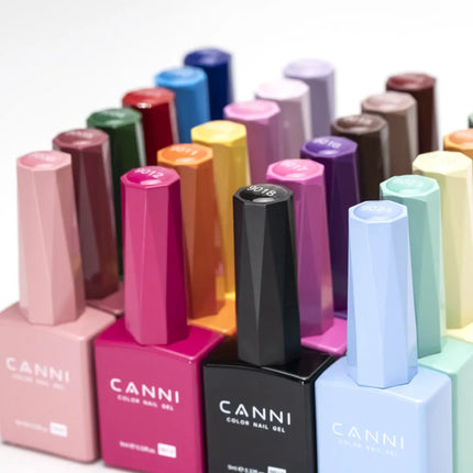 9ml CANNI Gel Nail Polish HEMA FREE TPO FREE Round Brush Gorgeous Color Soak Off UV LED Semi Permanent Gel Varnish Winter Nails