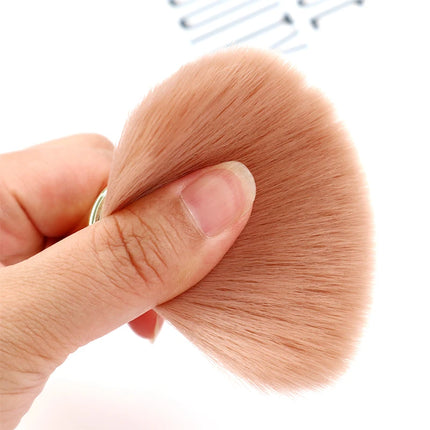 Rose Gold Powder Blush Brush Professional Make Up Brush Large Cosmetic Face Cont Cosmetic Face Cont brocha colorete Make Up Tool