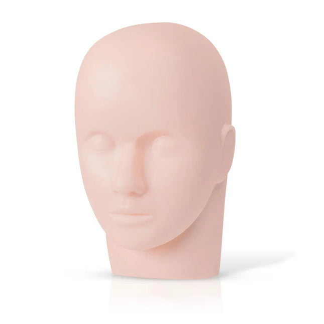 Training Mannequin Flat Head Practice Makeup Model Eyelash Extensions