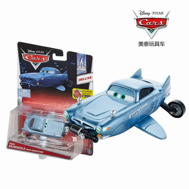 Pixar Cars Lightning McQueen With gun McMissile Series Alloy Diecast Model Car toy Christmas gift