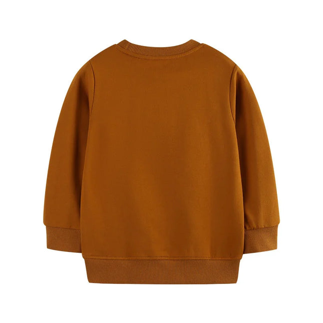 Jumping Meters 2-7T New Design Cotton Boys Sweatshirts Dinosaurs Children's Sport Shirts Long Sleeve Kids Autumn Spring Clothes