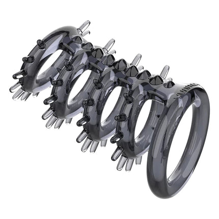 New Male Penis Rings Lock Ring Delay Ejaculation Dick Sex Toys For Men Couples High Elasticity Time Lasting Cock Ring Extender