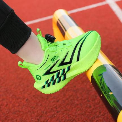 Children Sneakers Spring Soft Sole Rebound Anti Slip Student Competition Training Shoes Casual Professional Running Shoes