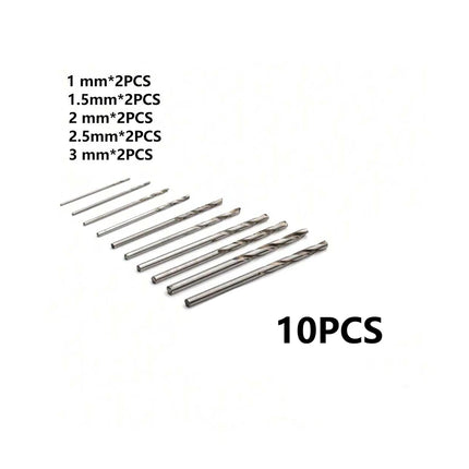 49pcs 0.2-3.4mm Hand Drill Set Mini Aluminum Hand Drill Bit Jewelry Craft Hand Manual Drill Woodworking Tools Drill Bit Dropship