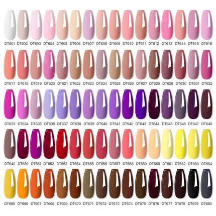 6pc Nail Gel Polish Set DIY Nail Art Semi Permanent UV LED Gel Kit For Nails Decoration Manicure Soak Off Painting Vernis Design