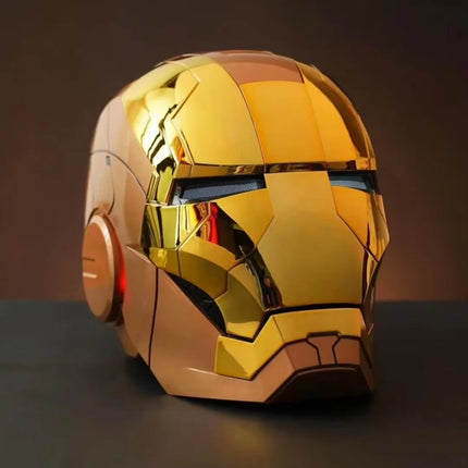 Marvel Iron Man 1:1 Scale MK50 MK5 MK17 Helmet with Voice Control And Light-Up Eyes Adult Wearable Collectible Model Toy Xmas