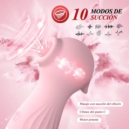 Powerful Vacuum Suction Sucking Vibrator for Women G Spot Clitoris Nipple Stimulator Oral Licking Adult Sex Toys 18+