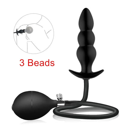 Adult Toys G spot Expansion Stimulate Sex Tool Inflatable Anal Butt Plug Dilator Big Dildo Insertion Male Prostate Toy Massager
