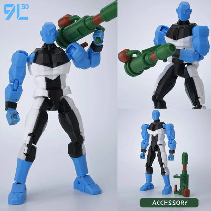 9L3D Printed Superheroes Invincible 2.0 Anime Multi-Jointed Shapeshift Toys Action Figures Mannequin Model Ornaments Gifts