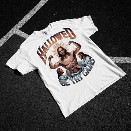 Christian T-shirts Jesus Loves You T-shirt Round Neck Summer Cotton T-shirt Camisetas Men Women Clothing Tee
