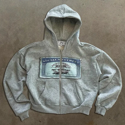Casual Reversible Hoodies for Men Street Clothes Oversized Zip Up Hoodie Simple with Plaid Lining Solid Color Retro Sweatshirt
