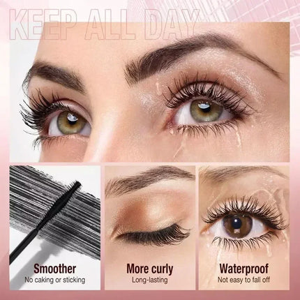 Mascara - Natural, long-lasting, waterproof, sweatproof, smudge-proof, volumizing, thickening, curling, and big eye makeup.