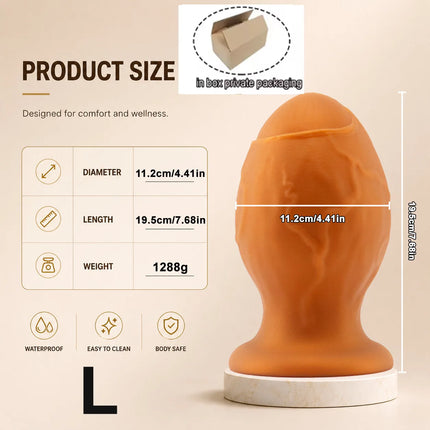 18+ Buttplug Silicone Super Big Anal Dildo Balls Fisting Huge Butt Plug Anal Dilator Training Masturbation Sex Toy Men Women성인용품