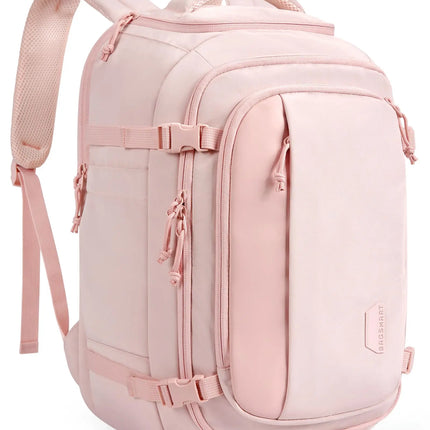 BAGSMART Travel Backpack Flight Approved  30L Lightweight Backpack for Men Women Waterproof Travel Bag with USB Charging Port