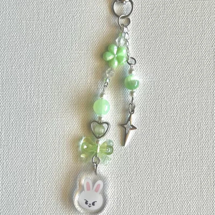 Handmade inspireds by Stray Children Beaded Keychain | Stray Children Beaded Keychain | K-Pop Inspired Keychain  Y2k jewely