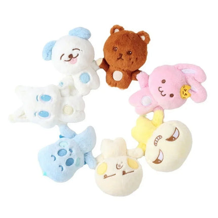 10cm KPOP Dream MARK RENJUN Jeno HAECHAN JAEMIN Chenle Jisung Cartoon Characters Plush Doll Keychain Keyring