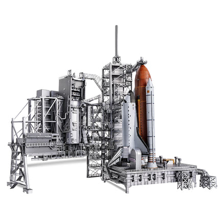 Piececool 3D Metal Puzzles LC-39 Launch Pad 3D Metal Model Kits for Adult DIY Craft Jigsaw Building Blocks Best Gifts