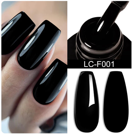 LILYCUTE 7ML Glitter Gel Nail Polish Sparkling Semi Permanent UV Gel Colorful Shinning Gel Varnish Nail Art Soak Off UV LED Gel
