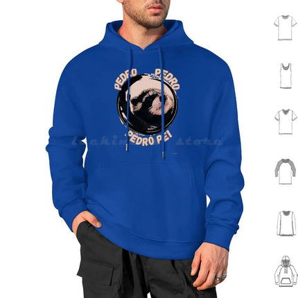 Pedro Dancing Rave Raccoon Hoodies Long Sleeve Pedro Pedro Pe Racoon Raccoon Cute Meme Rave Rave Racoon Viral Jaxomy