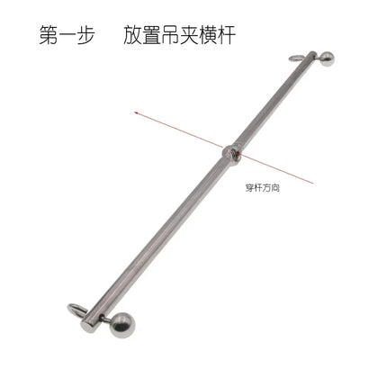 Sex Products Alternative Passion Tool Toy Sex Toys for Women Stainless Steel Breast Clip Double Twist Adjustable Height Female